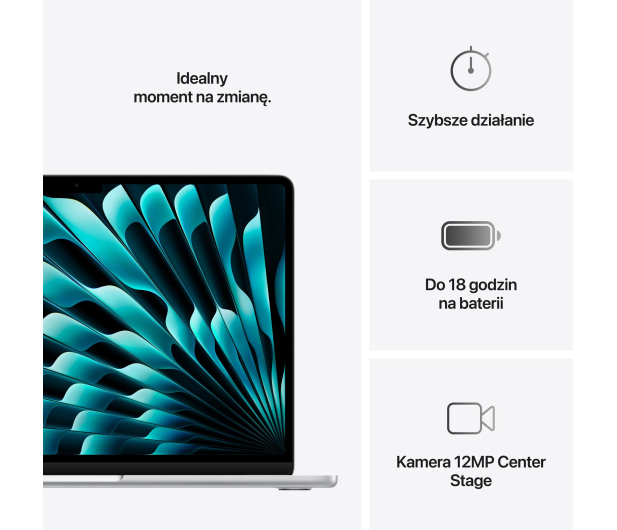 Apple MacBook Air M4/16GB/512/Mac OS Srebrny 10R GPU - 1322286 - zdjęcie 11